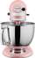 Mikser planetar KitchenAid Artisan 5KSM175PSEDR, 300W, set pastiçerie, rozë