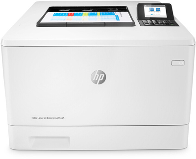 Printer HP Color LaserJet Enterprise M455dn, i bardhë