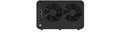 NAS Terramaster F6-424MAX, 6 слотови, 16GB DDR5, сива