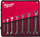 Set çelësash kombinues Milwaukee 4932492713, 7 copë, çantë tekstili, e kuqe