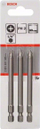 Set bit kaçavide Bosch Extra Hard PH2, 89mm, set 3 copë