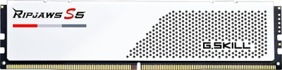 Memorie RAM për kompjuter tavoline G.SKILL Ripjaws S5, 32GB DDR5 6000MHz, kit 2x16GB, e bardhë