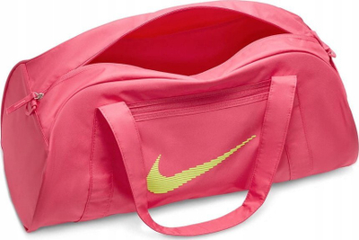 Çantë sporti Nike Gym Club Duffel, poliestër, me rrip shpatulle, rozë