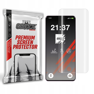 Folie mbrojtëse ekrani Grizz Hydrofilm për Realme 14 Pro, Hydrogel, transparente