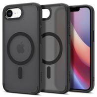 Mbrojtëse për celular Spigen Ultra Hybrid (MagFit) për iPhone 16e, e zezë