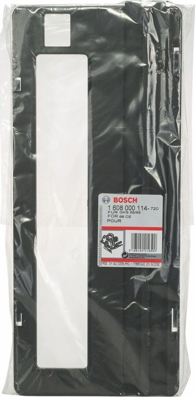 Bazë rrëshqitëse Bosch GKS 55/65/65 CE, aksesor për sharrë rrethore, e zezë
