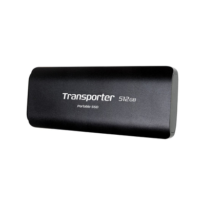 SSD i jashtëm Patriot Transporter PTP512GPEC, 512GB, USB 3.2 Gen 2, i zi
