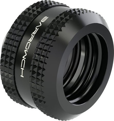 Lidhës për hardtube Barrow 12mm, G1/4\", i zi