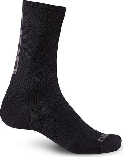 Çorape për çiklizëm Giro HRC TEAM, XL, të zeza