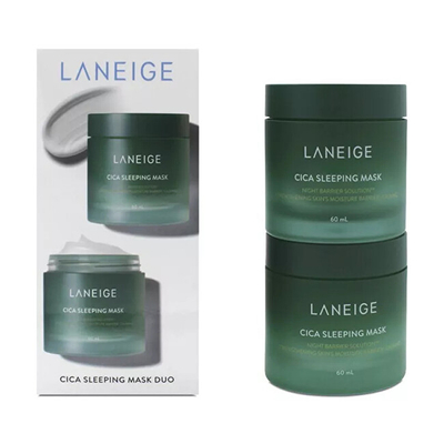 Set maska për fytyrë Laneige Cica Sleeping Mask, 2 x 60 ml
