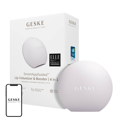 Volumizues buzësh Geske SmartAppGuided 4 në 1, silikon, me aplikacion, ngjyrë starlight