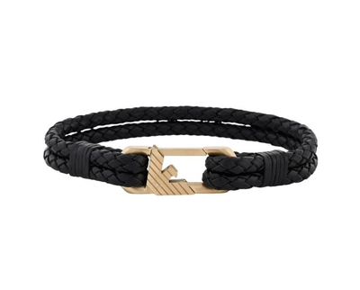 Byzylyk për meshkuj Emporio Armani EGS3245710, i zi