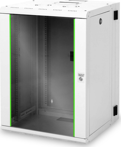 Kabinet muri Digitus DN-19 16-U-3, 19", 16U, gri e hapur