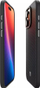 Futrollë Spigen Enzo Aramid Mag MagSafe për iPhone 16 Pro, fibër aramid, e zezë me argjend