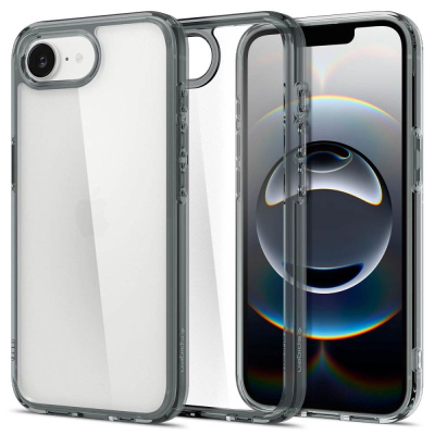 Mbrojtëse telefoni Spigen Ultra Hybrid, për iPhone 16e, transparente