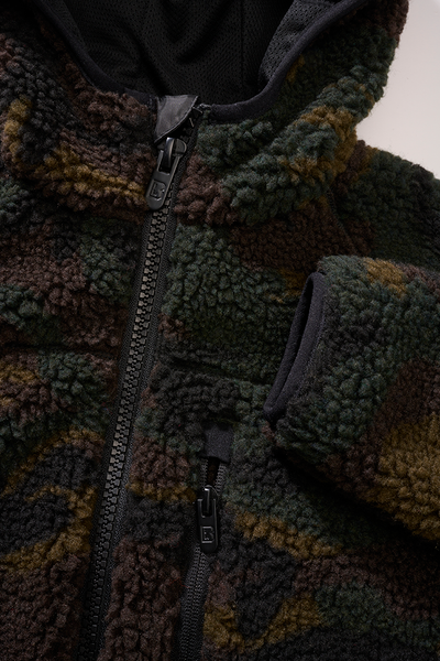 Xhaketë Brandit Për Fëmijë Teddyfleece Hooded