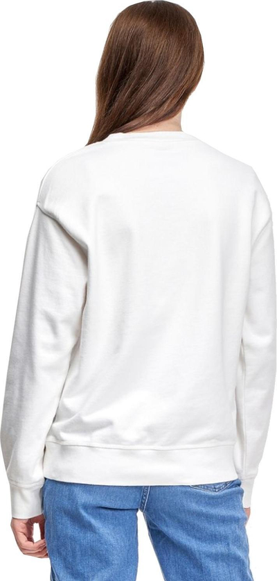 Bluza me kapuç Levi's Graphic Standard Crew Hoodie 186860011, për femra, S, e bardhë