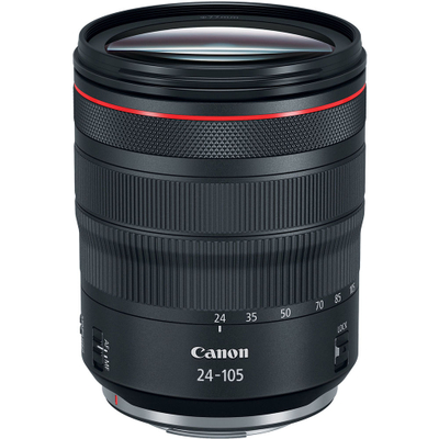 Objektiv Canon RF 24-105mm F4 L IS USM, full frame, stabilizim imazhi, i zi