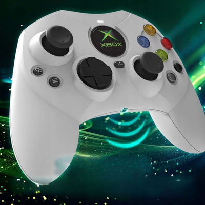 Контролер Xbox Hyperkin DuchesS, со кабел USB C, бел