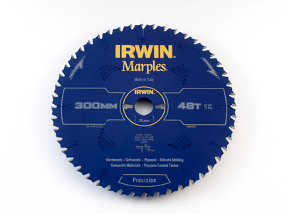 Teh rrethor IRWIN Marples, 300mm, 48 dhëmbë, blu