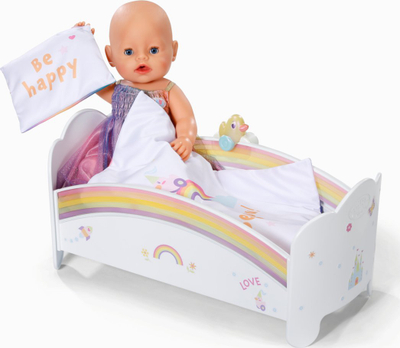 Shtrat lodrash Baby Born Rainbow, me drita, me tinguj, shumëngjyrësh