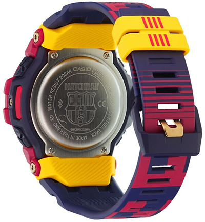Orë për meshkuj Casio G-Shock Bluetooth Barcelona Limited Edition GBD-100BAR-4ER (644), e kuqe