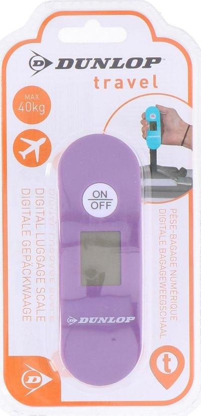 Peshore bagazhesh Dunlop Tourist Scale, 40 kg, portative, lejla