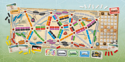 Lojë tavoline Rebel Gra Ticket to Ride Berlin, strategjike, për 2 4 lojtarë