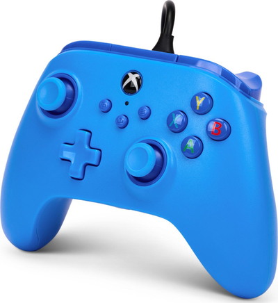 Gejmpad PowerA 1519367-01, USB, за Xbox и PC, сина