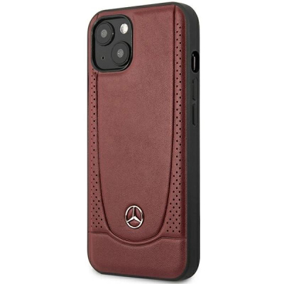 Kuti mbrojtëse Mercedes MEHCP15SARMRE për iPhone 15 6.1", Leather Urban, hardcase, e kuqe