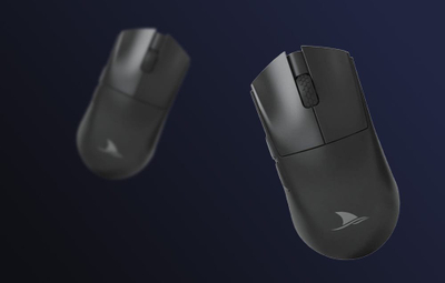 Гејминг глушец без кабел Дармошарк M3s, сензор PAW3395, 2000 Hz, црн