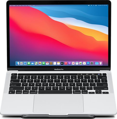 Mbajtëse laptopi Twelve South ParcSlope II, për MacBook dhe iPad Pro, metalike ergonomike, e zezë