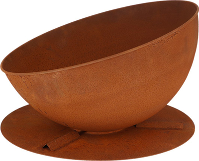 Vatër zjarri Fancy Flames Fallen Fruits, metal, 51 cm, ngjyrë ndryshku
