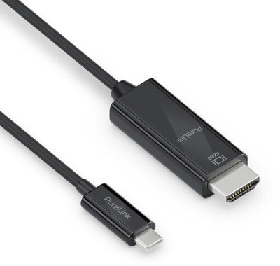 Kabllo HDMI StarTech PureLink, USB C në HDMI, 4K 60Hz, 1m, i zi