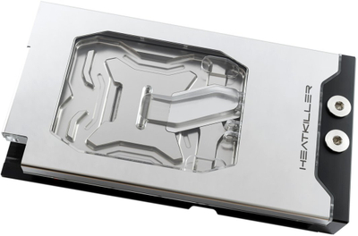 Bllok uji Watercool HEATKILLER V PRO RTX 4090 ASUS STRIX TUF, akrilik, ARGB, argjendtë