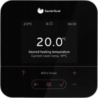 Termostat wireless Saunier Duval MiPro Sense SRC 720, programues javor, kontroll inteligjent