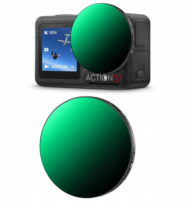 Filter gri i rregullueshëm K&amp;F Concept FADER ND32 512, për DJI Osmo Action 3 4 5 Pro