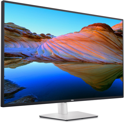 Монитор Dell UltraSharp U4323QE, 42,5\", IPS, 4K UHD, сребрен