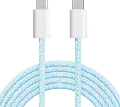 Kabllo USB C Kruger&amp;Matz, USB C në USB C, 100W, 1 m, blu