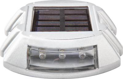 Lampë diellore për tokë Neo Solar Drive Over, LED 20 lm, IP65, argjendtë