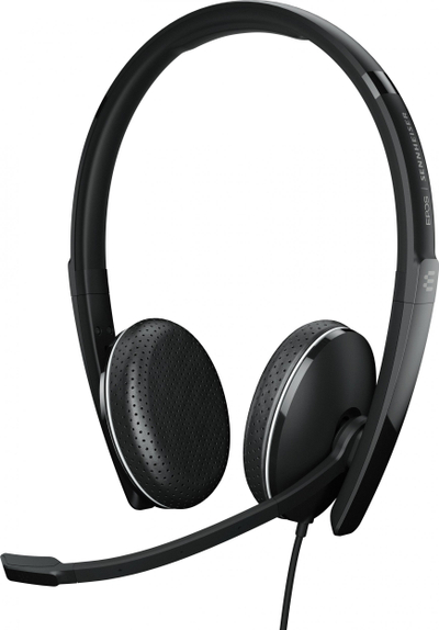 Kufje EPOS Adapt 165 T, stereo, USB edhe 3.5mm, të zeza