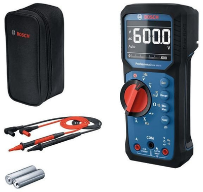 Multimetër dixhital Bosch GDM 600-15, me ekran LCD, IP65