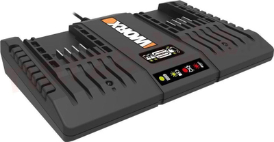 Karikues baterish Worx WA3883, 20V, dyfishtë
