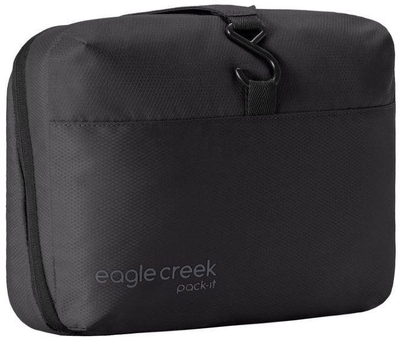 Несесер за тоалет Eagle Creek Pack it Hanging Toiletry Kit, со кука за закачување, црн