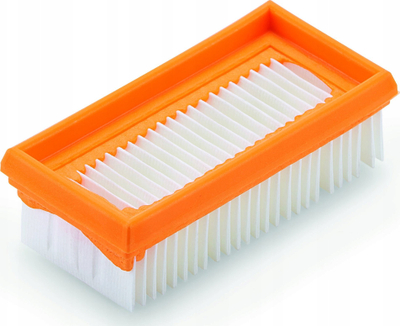 Filtër HEPA Nilfisk VHS 40 42, i sheshtë, 3\" x 11\", i bardhë