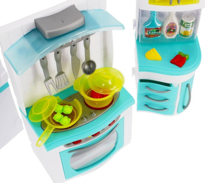 Kuzhinë lodër Mega Creative Furniture Kitchen, me aksesore, me drita dhe zë