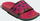 Shapka Adidas Sportswear Future of Lounge, slip-on, për pishinë, të kuqe shumëngjyrëshe