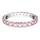 Unazë për femra Swarovski 5658852, e argjendtë/rozë