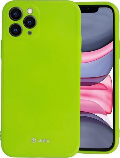 Kllëf telefoni Jelly Samsung Galaxy A22 M22, silikon, kundër rrëshqitjes, ngjyrë lime