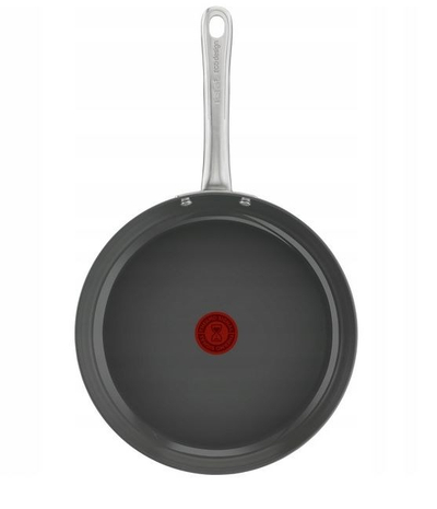 Tigan Tefal Renew+ C4240443, 24 cm, veshje qeramike jo ngjitëse, i zi
